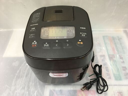 アイリスオーヤマ KRC-ME30 炊飯器 3合炊き 中古品
