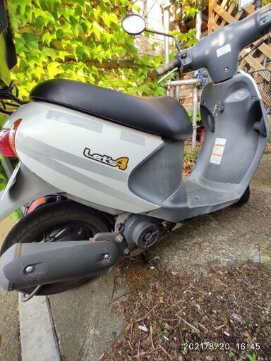 中古原付バイク　50ｃｃ　スズキ　レッツ４　ＣＡ45Ａ　2013年モデル　走行距離　18,127ｋｍ