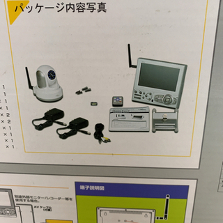 コロナ電業 Room EYE2 ワイヤレスベビーカメラ モニターセット 