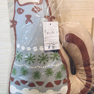 決まりました❣️未開封未使用　日本製　猫型　クッション抱き枕