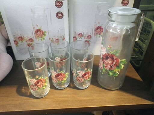 [未使用品]冷茶セット【モノ市場東浦店】