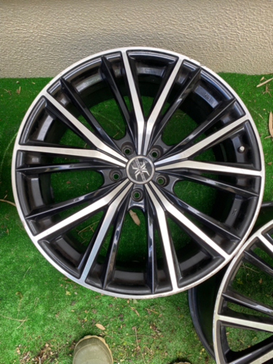 20インチ　アルミホイール　114.3×8.5j OFF 45