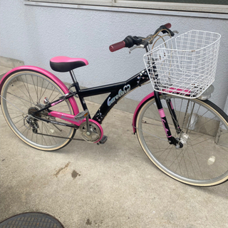 可愛いピンクの自転車　26㌅　変速付き