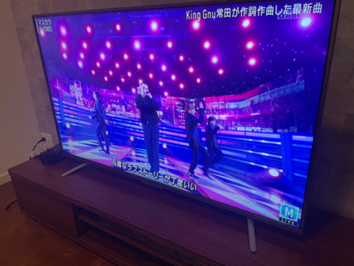 ハイセンス50型テレビ！
