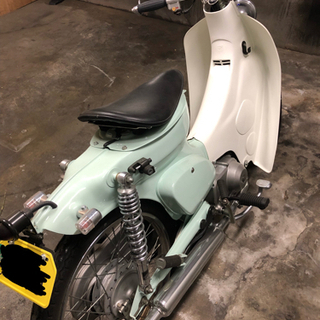 スーパーカブ90 カスタム ミントグリーン
