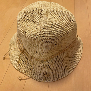 【ネット決済】ラフィア素材の麦わら帽子