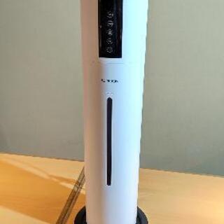 ★値下げ【美品】超音波加湿器　タワー型　半年使用　リモコン