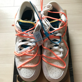 OFF-WHITE オフホワイト NIKE ナイキ ダンク 9.5 27.5