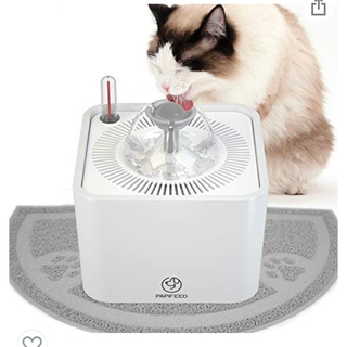 美品　猫用自動給水器　水飲み器
