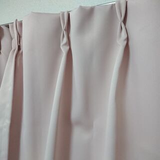 1級遮光カーテン＆ミラーレースカーテン【腰窓用】4枚セット