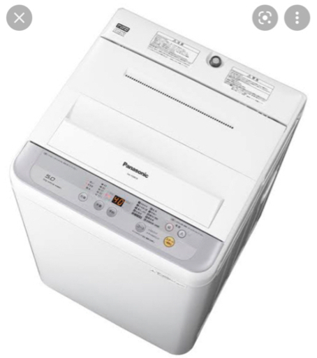 洗濯機 Panasonic \tNA-F50B10 5kg