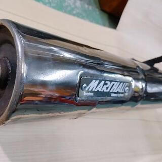 ▽^)/激レア！本物の当時物マフラー！MARSHALL刻印☆ピカピカ✨バイク・