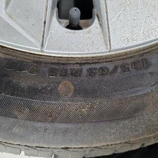 プリウス50納車時の、タイヤとアルミ付き4本