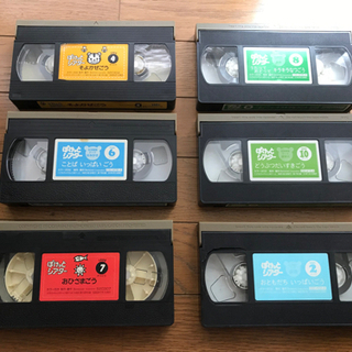 ベネッセ「ぽけっとシアター」 (VHSテープ6巻)