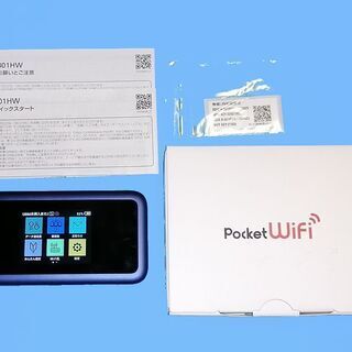 【ネット決済・配送可】【美品】Pocket Wi-Fi 801H...
