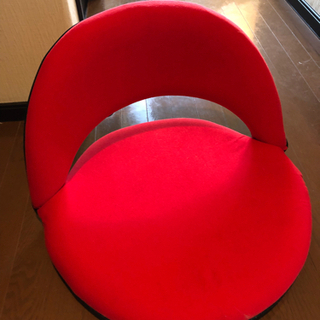 【ネット決済】赤い座椅子