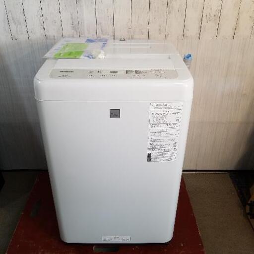【美品】Panasonic 5kg全自動電気洗濯機 NA-F50BE7 キーワード Edionオリジナルカラー 2019年製品