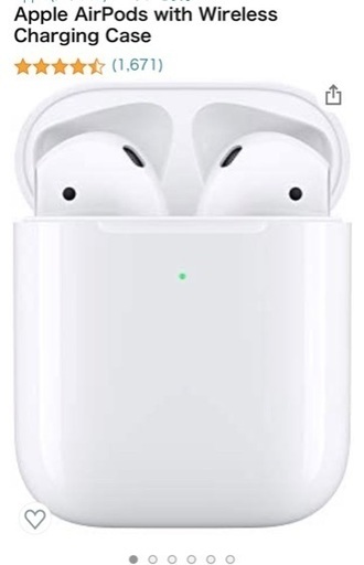 「新品未使用品」AirPods with Wireless Charging Case
