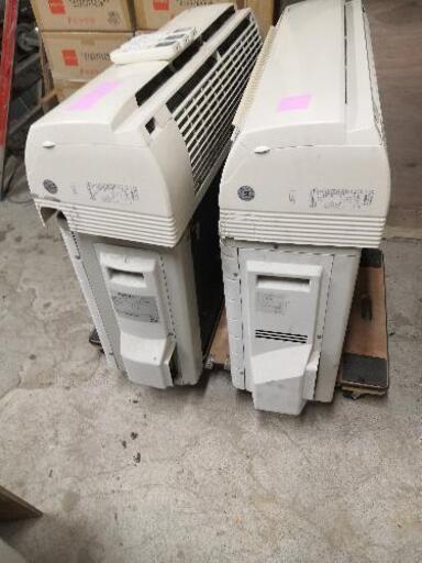 中古エアコン　2台まとめて