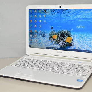 最新Windows10+office 爆速SSD512GB 富士通 LIFEBOOK AH53/K i7-2670QM 