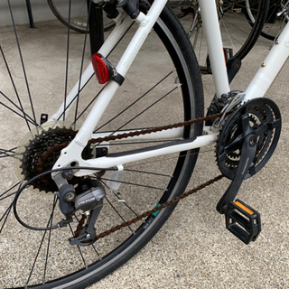 【新規受付一時中止】シルヴァ f24 2018年モデル 700×32C 490mm マット&グロスホワイト