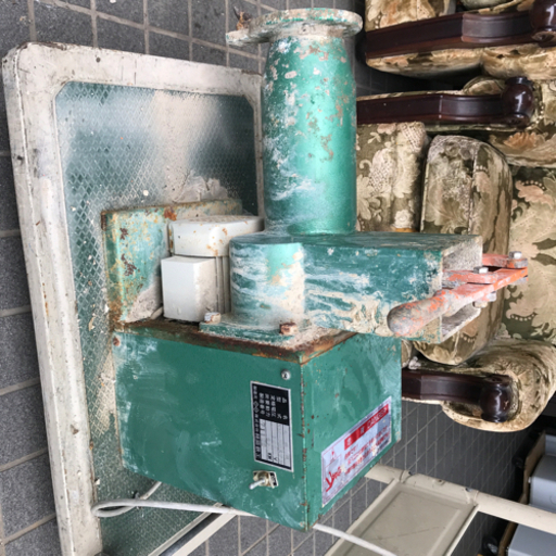土練機 林田鉄工 KM-200 ステンレス羽根 陶芸 窯業