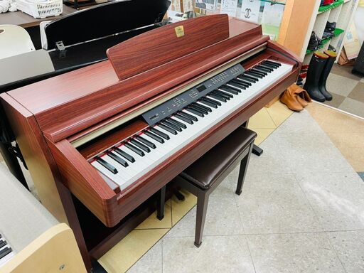 YAMAHA(ヤマハ) Clavinova(クラビノーバ)定価￥168,000 CLP-230M 2005年 電子ピアノ 88鍵　ニューマホガニー調仕上げ