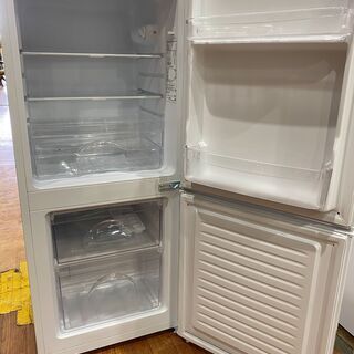 愛品館市原店】山善 2020年製 106L 2ドア冷蔵庫 YFR-D110（W）【管理 