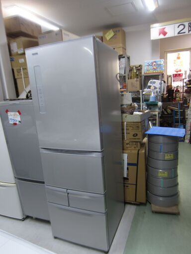 値下品サービス品　65000円　 リサイクルショップのダイトーです。お持ち帰り価格　東芝　401L　5ドア　自動製氷付き　2017年