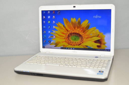 中古良品 ノートパソコン Windows10+office 大容量HDD750GB 富士通 AH43/G core i3-2350M/4GB/15.6インチ/無線/DVDRW/HDMI/便利なソフト