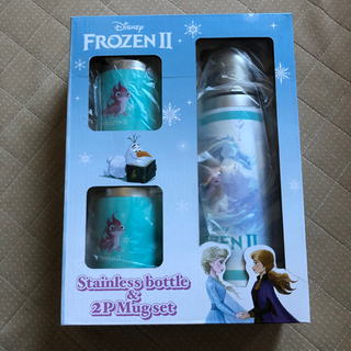 アナと雪の女王2 ステンレスボトル　2Pマグセット　水筒　コップの画像