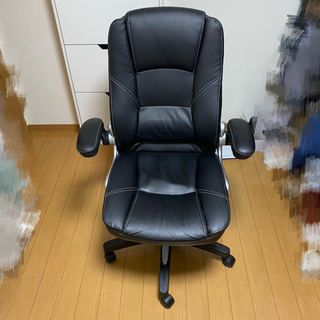  オフィスチェア レザー　事務椅子