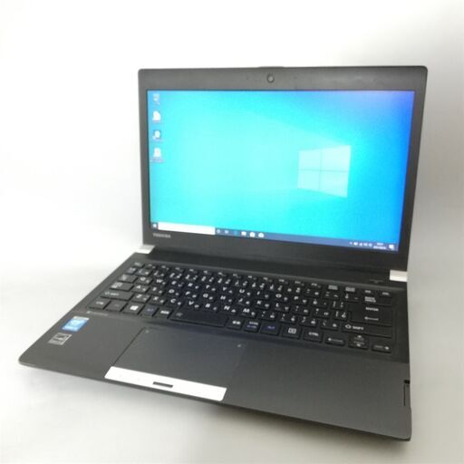 軽量 高速SSD Windows10 ノートパソコン 中古美品 13.3型ワイド Toshiba 東芝 R734/K 第4世代Core i5 8GB 無線 Wi-Fi カメラ Office