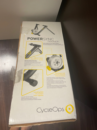 商談中。終了。サイクルオプススマートトレーナー。ローラー台