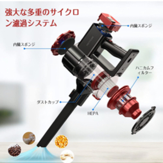 充電式コードレス掃除機(新品.未開封)