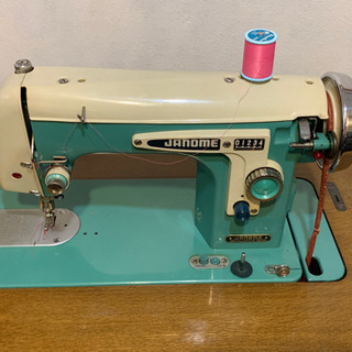 ジャノメミシン　足踏み　昭和レトロ ジャノメミシン 昭和レトロ 稼働品 足踏み
