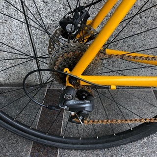 受付終了】FUJI ロードバイク feather cx+ 【事故車】