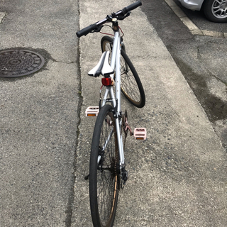自転車 値下げ！ 整備済み！！ アーバン仕様 フジ クロスバイク 