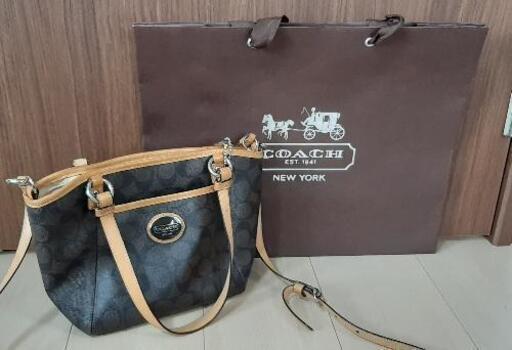 COACH　専用袋付　ショルダーバッグ