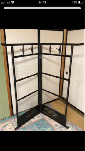 衣桁　いこう　折りたたみ　着物掛け　アンティーク