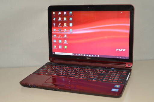 Windows10+office 新品爆速SSD256GB 富士通LIFEBOOK AH77/G i7-2670QM/8GB/15.6インチ/ブルーレイ/USB3.0/Webカメラ/便利なソフト多数