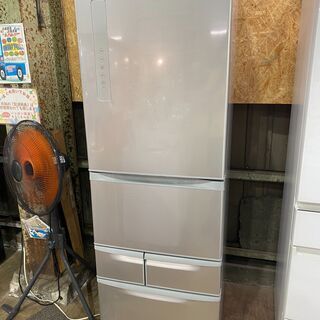 愛品館市原店】東芝 2017年製 410L 5ドア冷蔵庫 GR-K41G(S)【管理