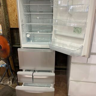 愛品館市原店】東芝 2017年製 410L 5ドア冷蔵庫 GR-K41G（S）【