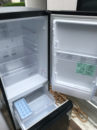 配送可能】三菱 2ドア冷蔵庫 MR-P15X-B 2013年製 - 冷蔵庫 