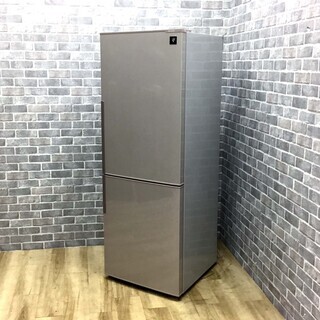 ハッピー西葛西店】冷蔵庫 2ドア 270L【プラズマクラスター搭載】右  