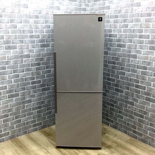 ハッピー西葛西店】冷蔵庫 2ドア 270L【プラズマクラスター搭載】右 