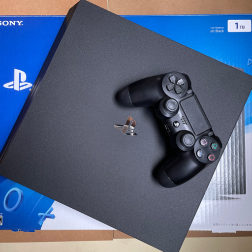 PS4 pro 爆速ssd換装750GB 元箱/コントローラー付き