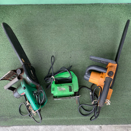RYOBI リョービ マイジグソー MJ-20AV  RYOBI マキタ　チエーンソー　3台まとめ