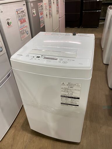 【愛品館市原店】東芝 2018年製 4.5kg洗濯機 AW-45M7【管理I4S029370-007】