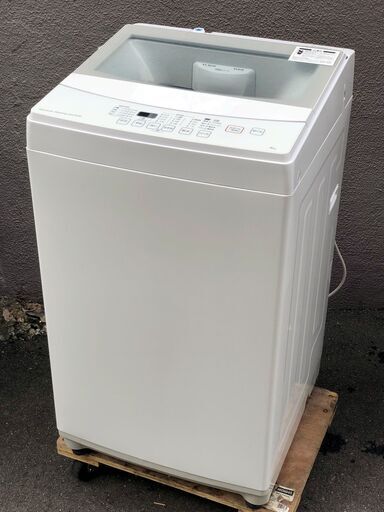 ㉛【6ヶ月保証付・税込み】美品 ニトリ 6kg 全自動洗濯機 NTR60 19年製【PayPay使えます】